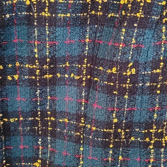 🎄Sag Harbor Zip Up Tweed Balzer Size 12 - Picture 3 of 5